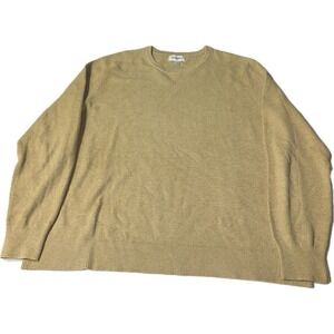 Goodfellow & Co‎ Men's Size XL Tan Waffle Knit Sweater Shirt Crewneck